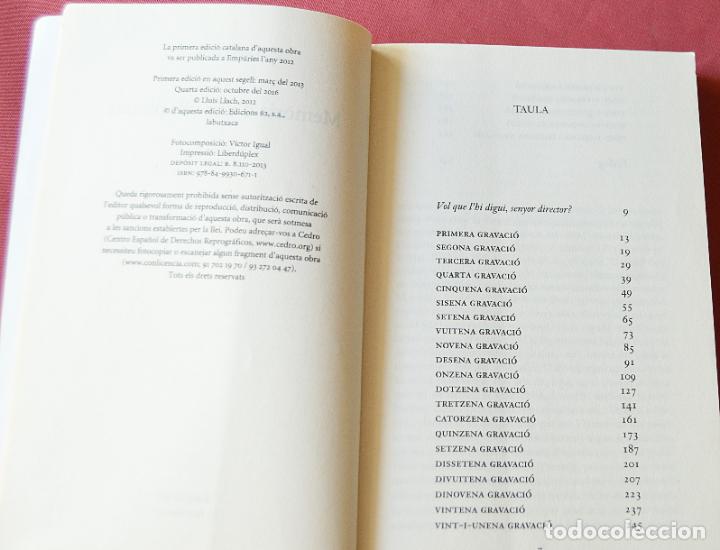 Libros de segunda mano: MEM&Ograve;RIA DUNS ULLS PINTATS - LLU&Iacute;S LLACH - EN CATAL&Agrave; - Foto 3