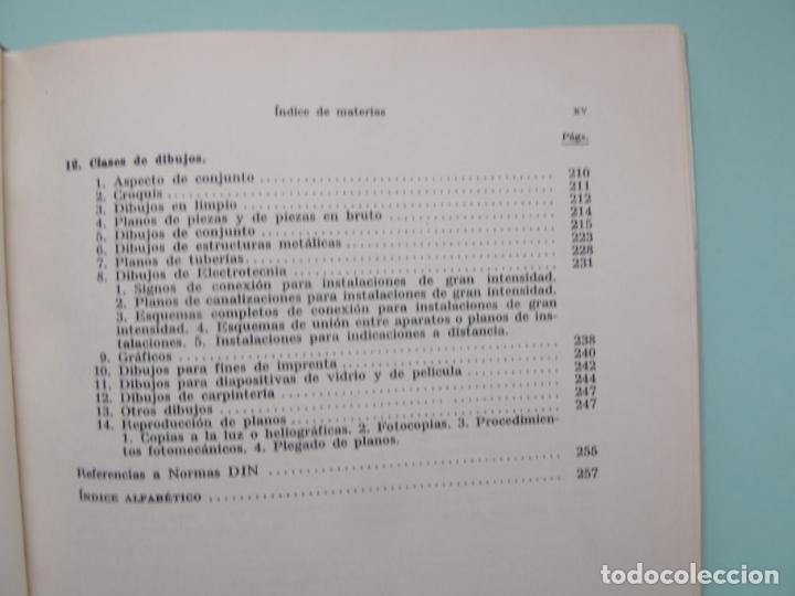Libros de segunda mano: DIBUJO T&Eacute;CNICO.- BACHMANN y FORBERG.- EDITORIAL LABOR.1964 - Foto 5