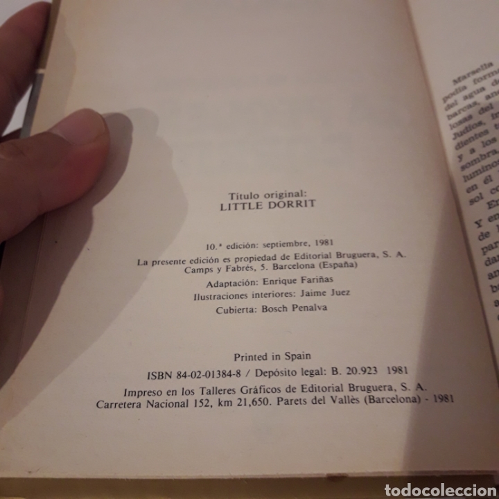 Libros de segunda mano: La peque&ntilde;a Dorrit. Charles Dickens - Foto 4