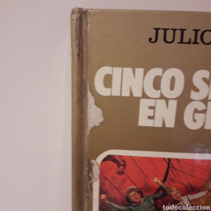 Libros de segunda mano: Cinco semanas en globo. Julio Verne - Foto 4