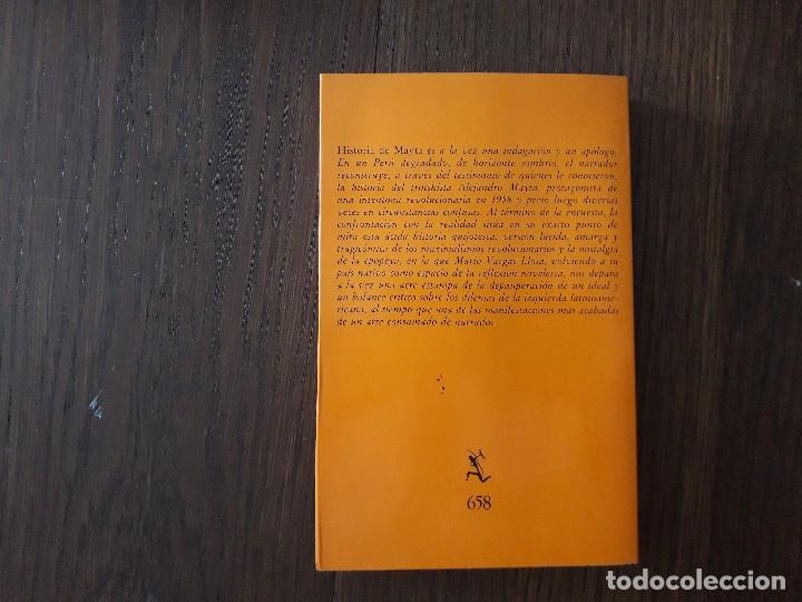 Libros de segunda mano: libro usado, Historia de Mayta, Mario Vargas Llosa. Seix Barral. - Foto 2