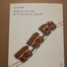 Libros de segunda mano: HISTORIA PORTÁTIL DE LA LITERATURA INFANTIL (ANA GARRALÓN). Lote 214994401