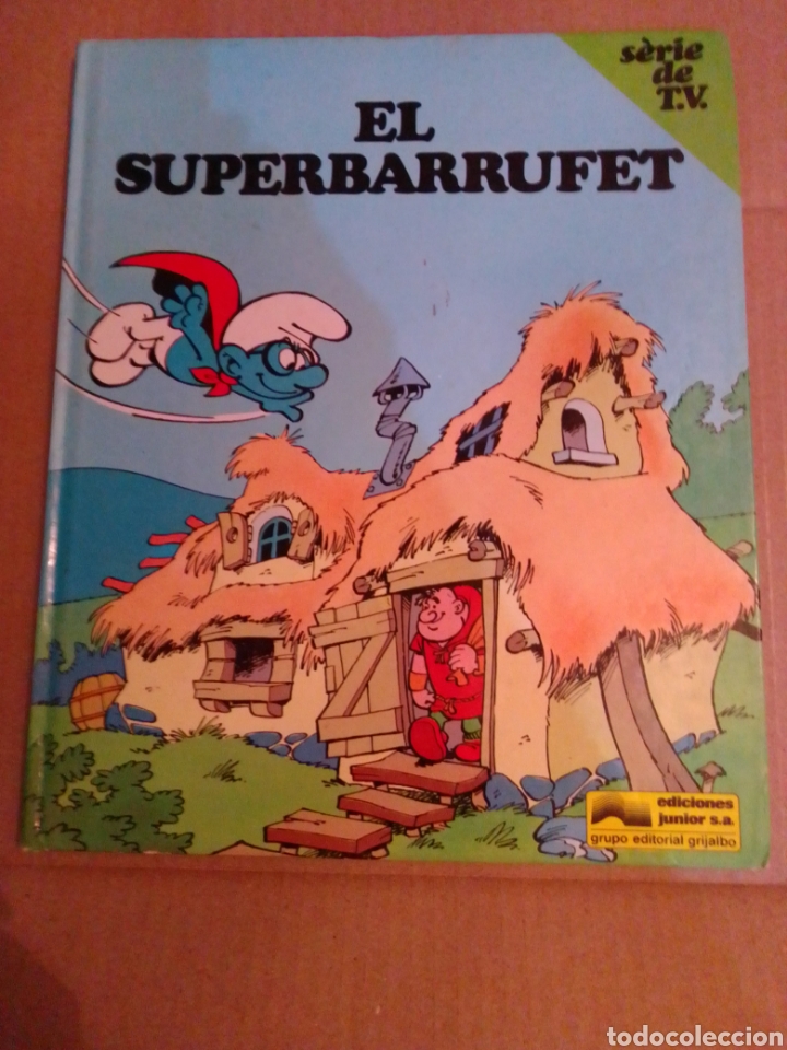 Libros de segunda mano: Libro el superbarrufet peyo ediciones Junior en catal&aacute;n - Foto 1