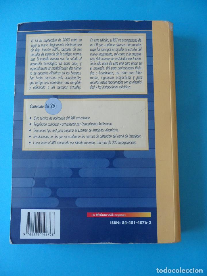 Libros de segunda mano: Reglamento Electrot&eacute;cnico para Baja Tensi&oacute;n - RBT 2006 - Foto 7