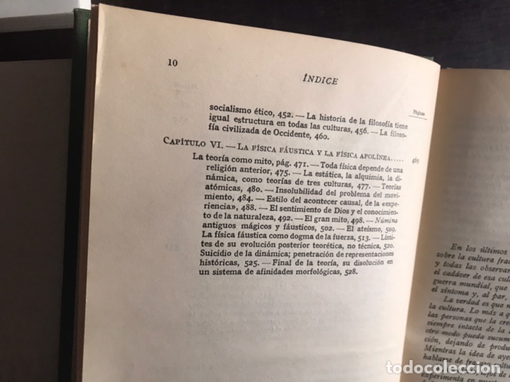 Libros de segunda mano: La decadencia de occidente. Tomo I. Oswald Spengler - Foto 6