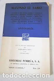 Libros de segunda mano: Alfonso El Sabio antolog&iacute;a - Foto 1
