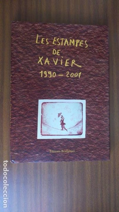 Libros de segunda mano: Les estampes de Xavier 1990 - 2001 - Foto 1