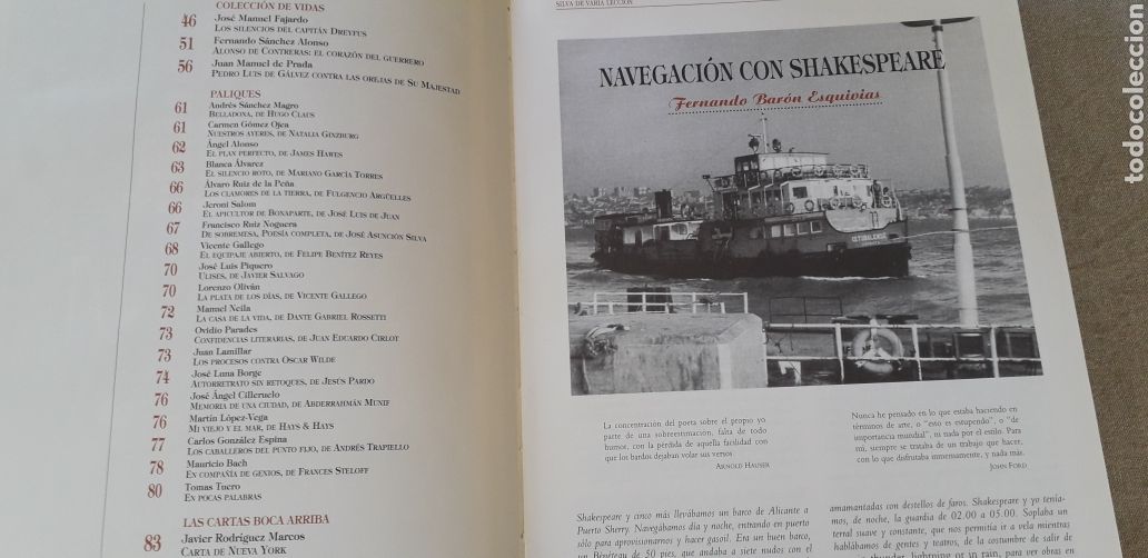 Libros de segunda mano: CLAR&Iacute;N, REVISTA DE NUEVA LITERATURA, - Foto 3