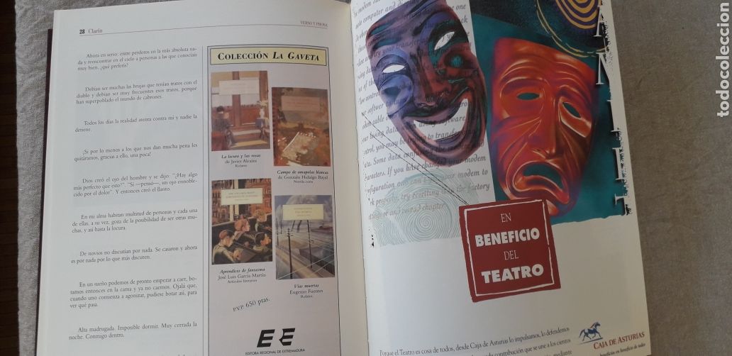 Libros de segunda mano: CLAR&Iacute;N, REVISTA DE NUEVA LITERATURA, - Foto 6