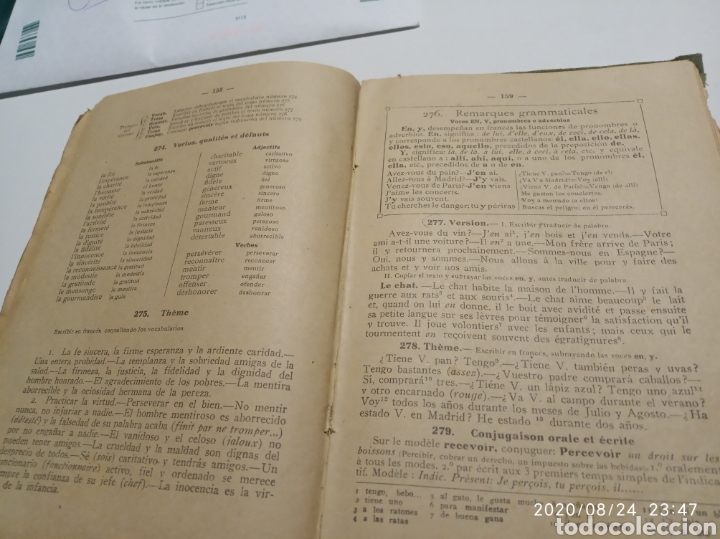 Libros de segunda mano: Libro lengua francesa 1940 - Foto 10