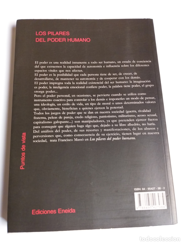 Libros de segunda mano: Los pilares del poder humano Francisco Mass&oacute; . Pensamiento - Foto 4