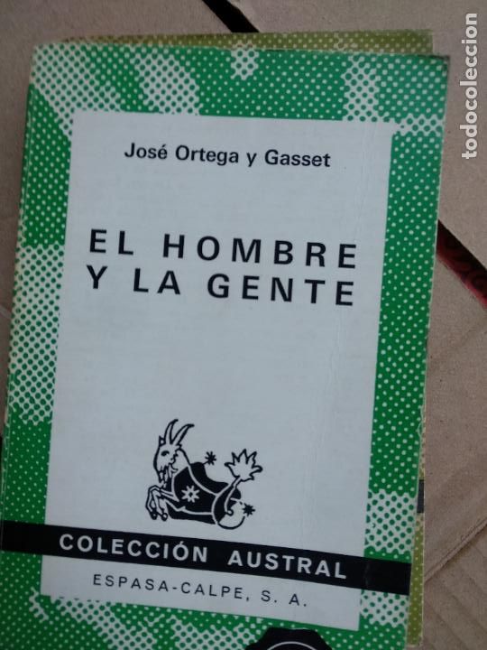 Libros de segunda mano: El hombre y la gente - Ortega y Gasset, Jos&eacute; - Foto 1