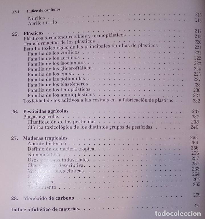 Libros de segunda mano: S. QUER-BROSSA - TOXICOLOG&Iacute;A INDUSTRIAL - SALVAT, 1983 - Foto 4