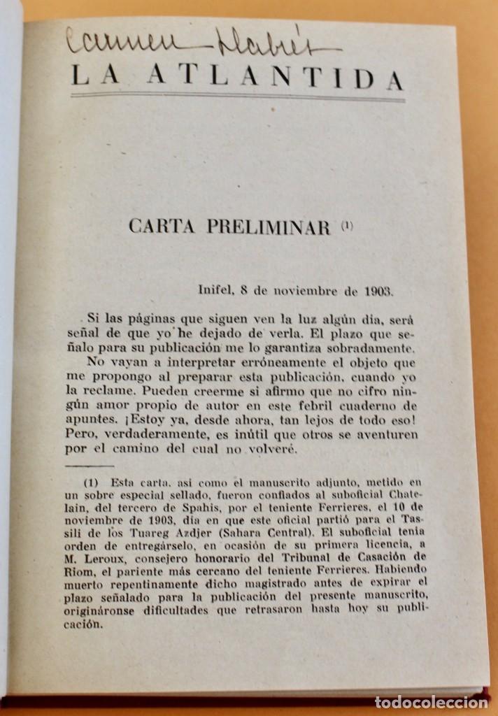 Libros de segunda mano: PIERRE BENOIT - LA ATLANTIDA - BARCELONA VERSION ESPA&Ntilde;OLA . CANSINOS ASSENS - Foto 4