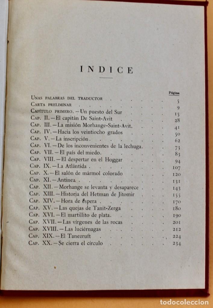 Libros de segunda mano: PIERRE BENOIT - LA ATLANTIDA - BARCELONA VERSION ESPA&Ntilde;OLA . CANSINOS ASSENS - Foto 5