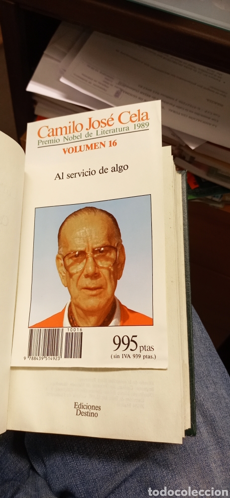 Libros de segunda mano: Al servicio de algo. Camilo Jose cela. Ed deusto 1990 - Foto 3