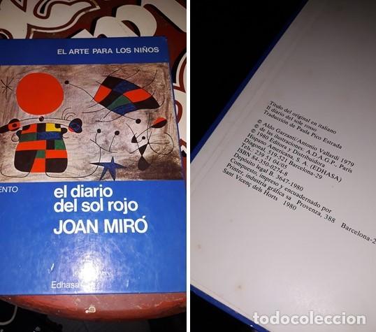 Libros de segunda mano: EL DIARIO DEL SOL ROJO. - Foto 1