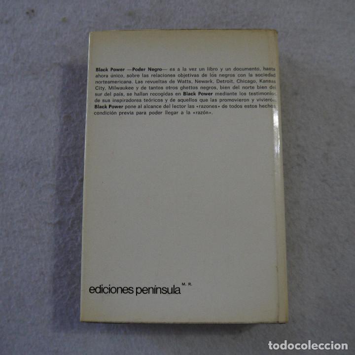 Libros de segunda mano: BLACK POWER / PODER NEGRO - ROBERTO GIAMMANCO - EDICIONES PEN&Iacute;NSULA - 1970 - 1.&ordf; EDICION - Foto 2