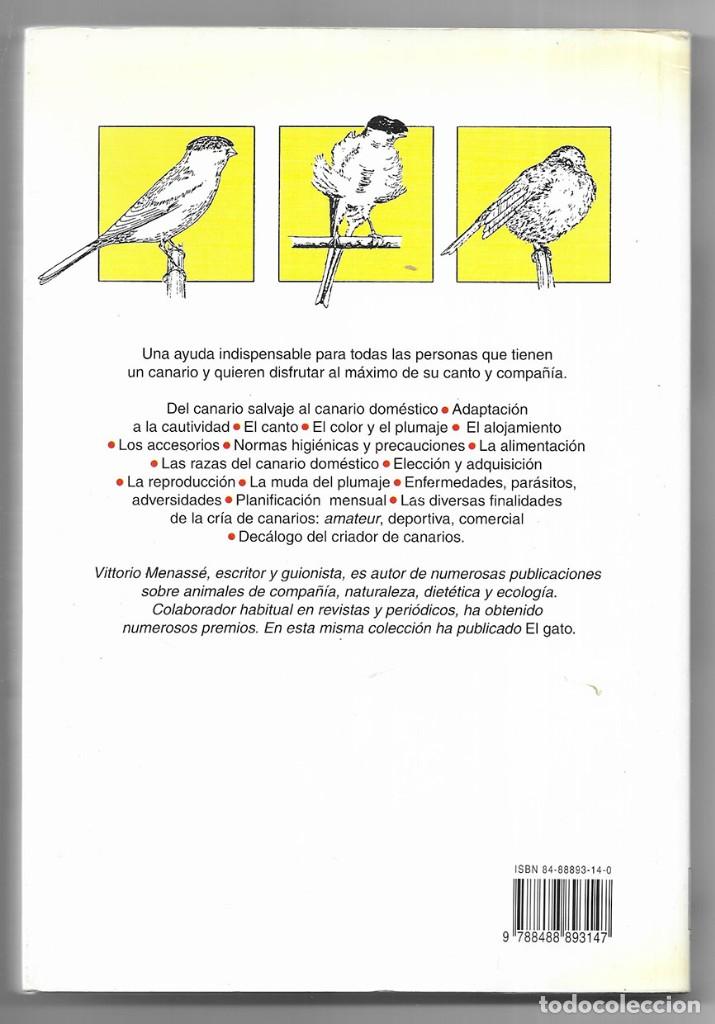 Libros de segunda mano: El libro de EL CANARIO. Menass&eacute;, Vittorio - Foto 2