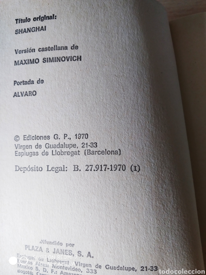 Libros de segunda mano: Shanghai hotel. Tomo I. Vicki Baum - Foto 4
