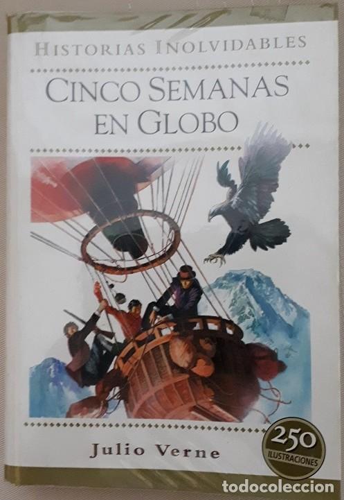 Libros de segunda mano: CINCO SEMANAS EN GLOBO - Foto 1