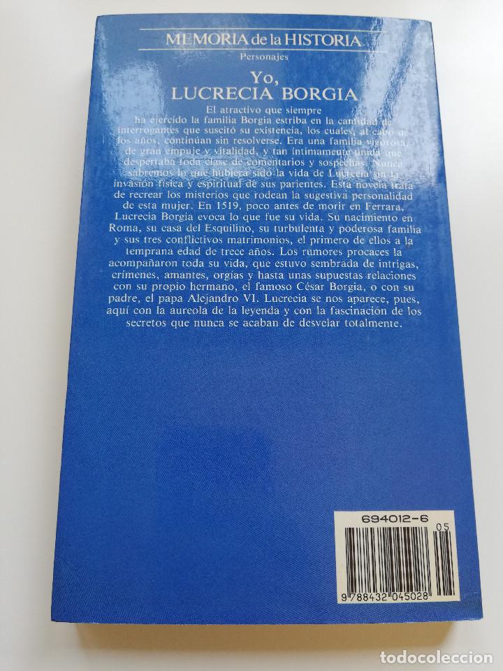 Libros de segunda mano: YO, LUCRECIA BORGIA (CARMEN BARBER&Aacute;) - Foto 7