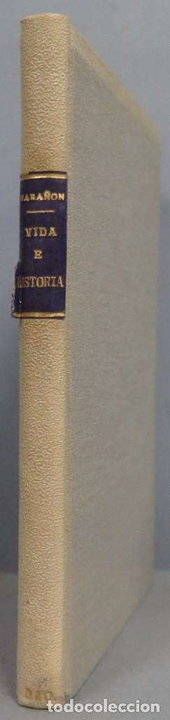 Libros de segunda mano: 1953.- VIDA E HISTORIA. MARA&Ntilde;ON. AUSTRAL - Foto 1