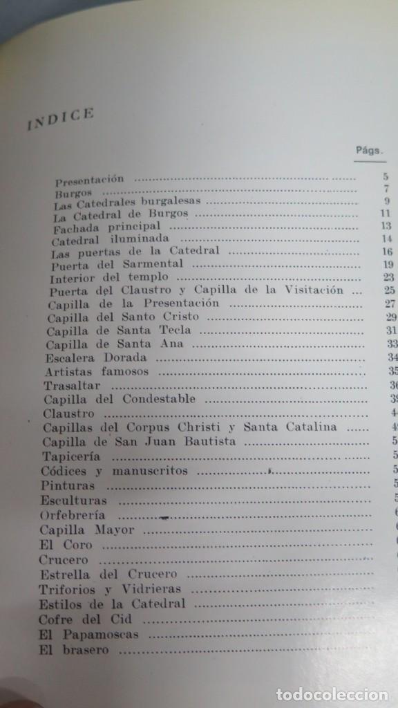 Libros de segunda mano: LA CATEDRAL DE BURGOS. PEREZ LOPEZ - Foto 2