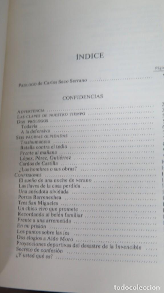 Libros de segunda mano: CONFIDENCIAS. SANCHEZ ALBORNOZ - Foto 2