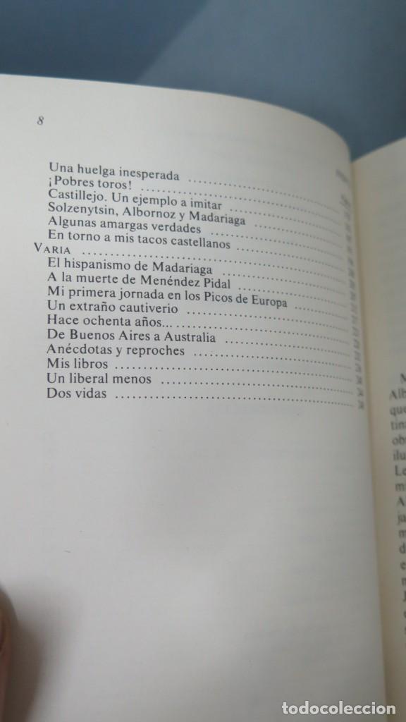 Libros de segunda mano: CONFIDENCIAS. SANCHEZ ALBORNOZ - Foto 3