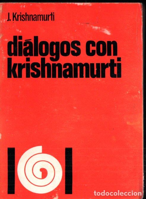 Libros de segunda mano: KRISHNAMURTI : DI&Aacute;LOGOS CON KRISHNAMURTI (PUERTO RICO, 1968) - Foto 1