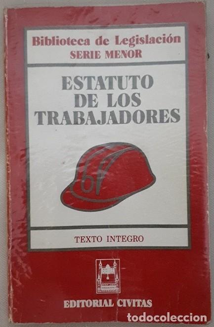 Libros de segunda mano: ESTATUTO DE LOS TRABAJADORES - Foto 1