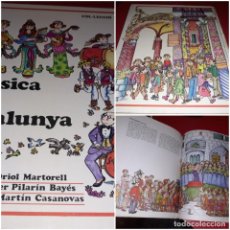 Libros de segunda mano: MÚSICA DE CATALUNYA 1980 DEDICATORIA I FIRMA ORIOL MARTORELL ILUSTRADORA PILARÍN BAYÉS. Lote 215760687