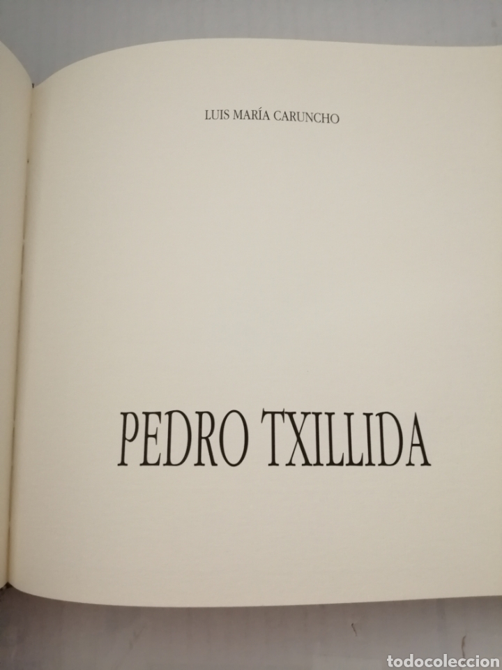 Libros de segunda mano: Pedro Txillida (Primera edici&oacute;n) - Foto 4