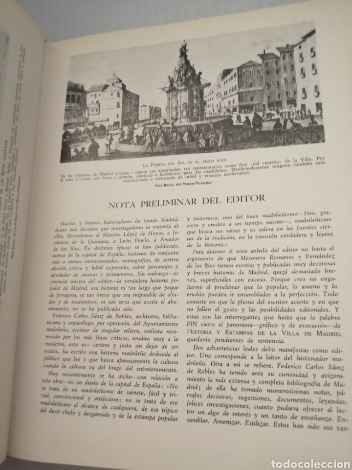 Libros de segunda mano: Historia y estampas de la Villa de Madrid, Vol. 1 (Edicion facs&iacute;mil) - Foto 5