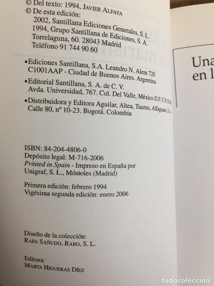 Libros de segunda mano: UNA LUZ EN LA MARISMA - Javier Alfaya - Foto 5