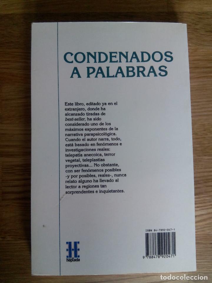 Libros de segunda mano: condenados a palabras / joaquin grau - Foto 2