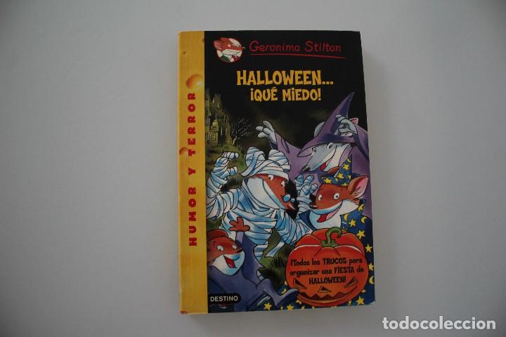 Libros de segunda mano: GERONIMO STILTON HALLOWEEN QUE MIEDO - Foto 1