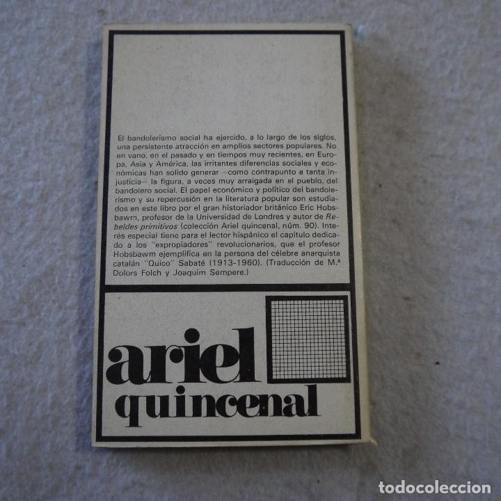 Libros de segunda mano: BANDIDOS - E. J. HOBSBAWM - EDITORIAL ARIEL - 1976 - Foto 2