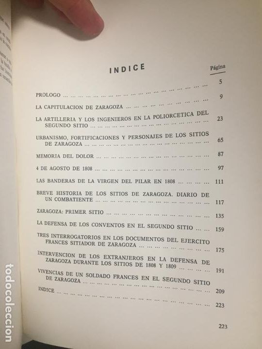 Libros de segunda mano: PREMIO LOS SITIOS DE ZARAGOZA - Foto 2