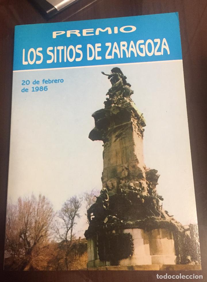 Libros de segunda mano: PREMIO LOS SITIOS DE ZARAGOZA - Foto 1