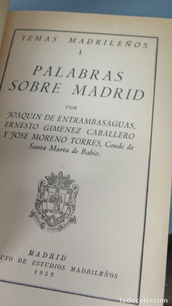 Libros de segunda mano: TEMAS MADRILE&Ntilde;OS. COMPLETA. 13 NUMEROS - Foto 2