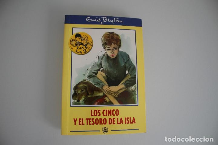 Libros de segunda mano: LOS CINCO Y EL TESORO DE LA ISLA - Foto 1