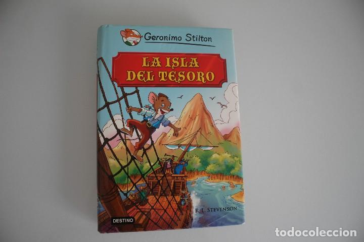 Libros de segunda mano: GERONIMO STILTON LA ISLA DEL TESORO - Foto 1