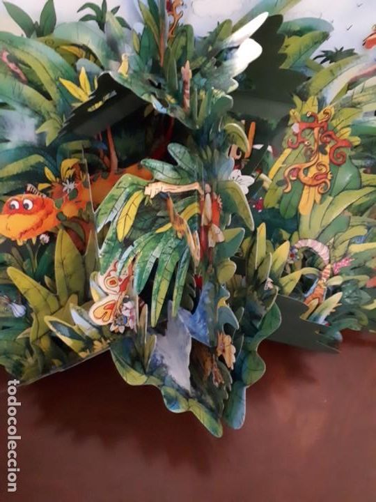 Libros de segunda mano: La selva tropical, libro pop-up - Foto 2