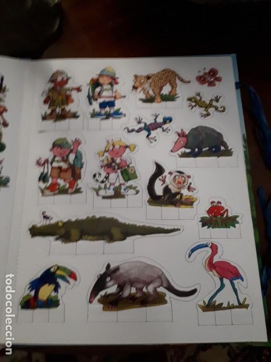 Libros de segunda mano: La selva tropical, libro pop-up - Foto 4