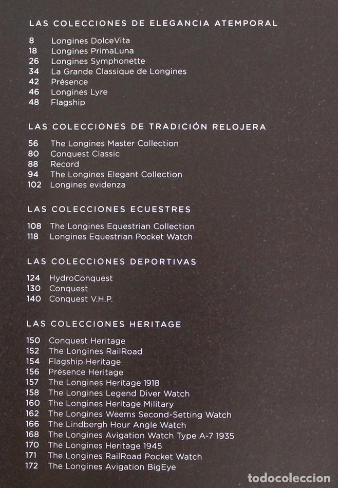 Libros de segunda mano: Reloj Longines. Cat&aacute;logo colecci&oacute;n 2017/18. Relojes - Foto 2