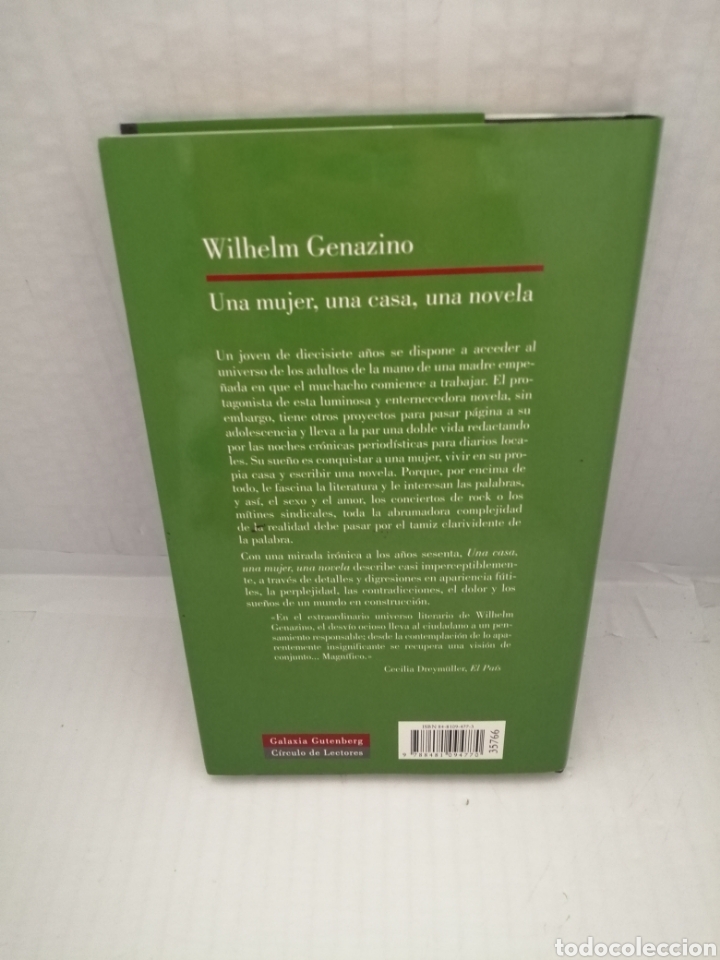 Libros de segunda mano: UNA MUJER, UNA CASA, UNA NOVELA - Foto 2