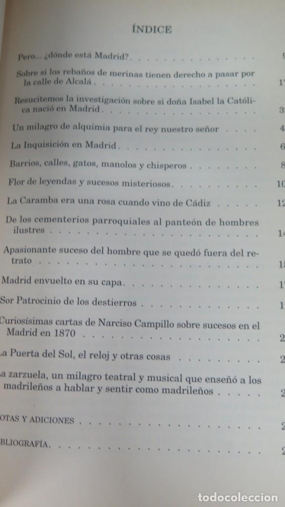 Libros de segunda mano: HISTORIAS NOTABLES DE MADRID. MENA - Foto 2
