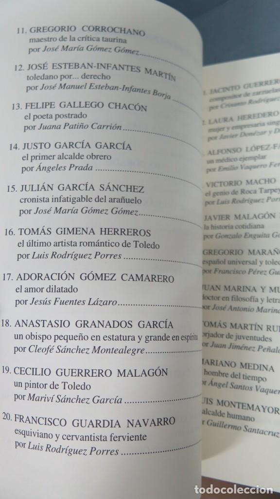 Libros de segunda mano: 50 TOLEDANOS EN EL RECUERDO. VV. AA - Foto 3